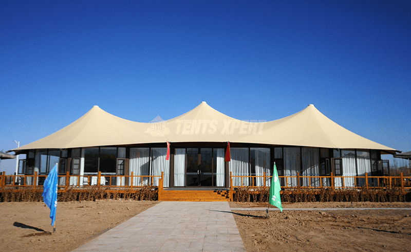 Large Glass Wall Tent