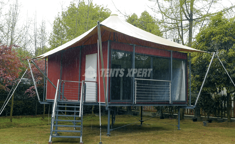 Semi-permanent Tent House - Tension Membrane Tent
