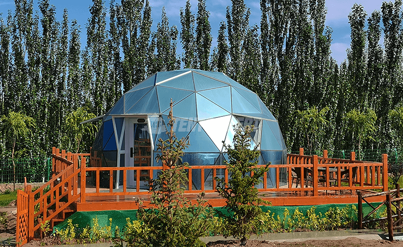 glass dome igloo
