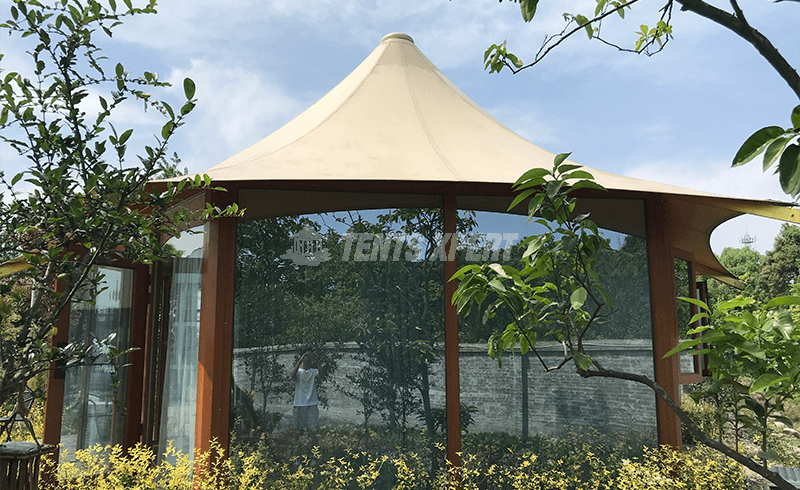 tente habitable de glamping