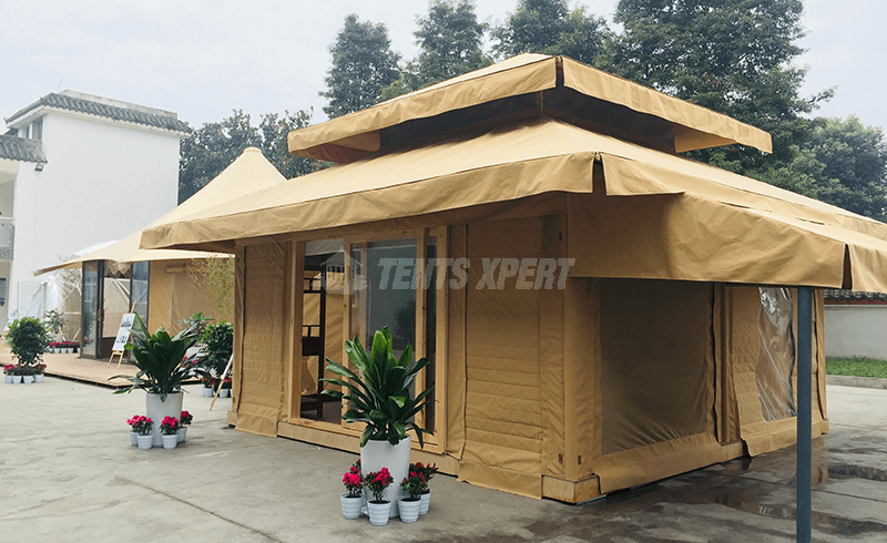 luxury canvas tent
