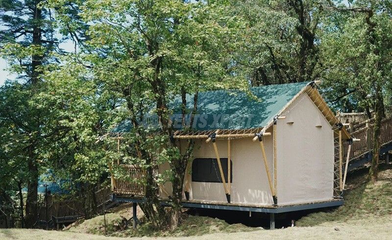 canvas safari tent