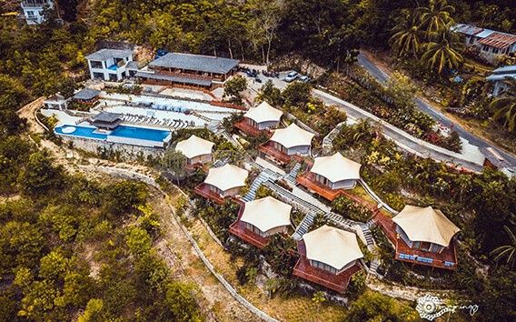 Complexe de Glamping In'Sense Aux Philippines