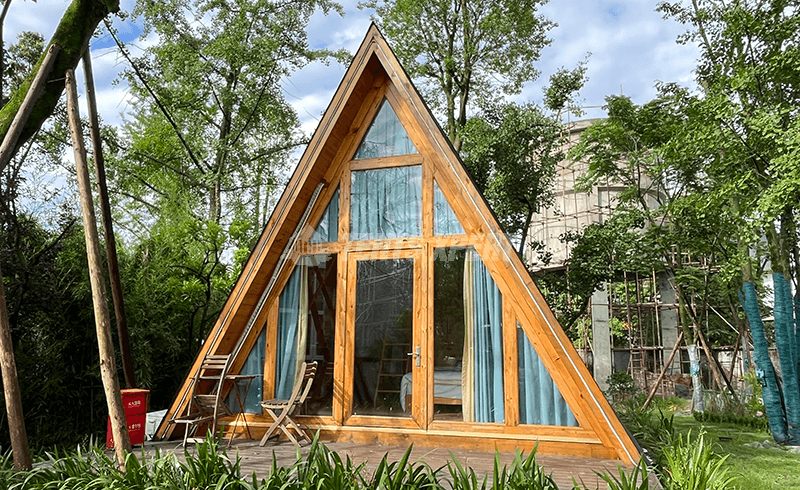 une maison à ossature à vendre