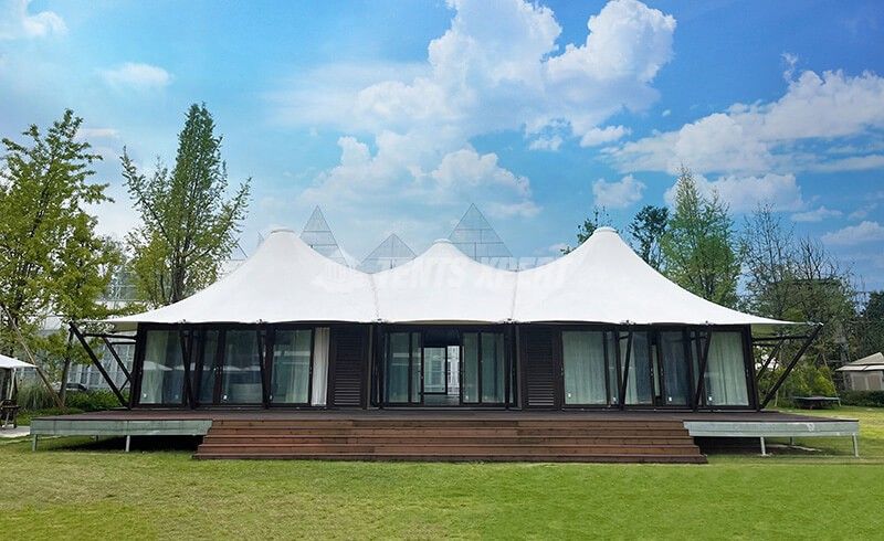 ultra-luxury glamping tent