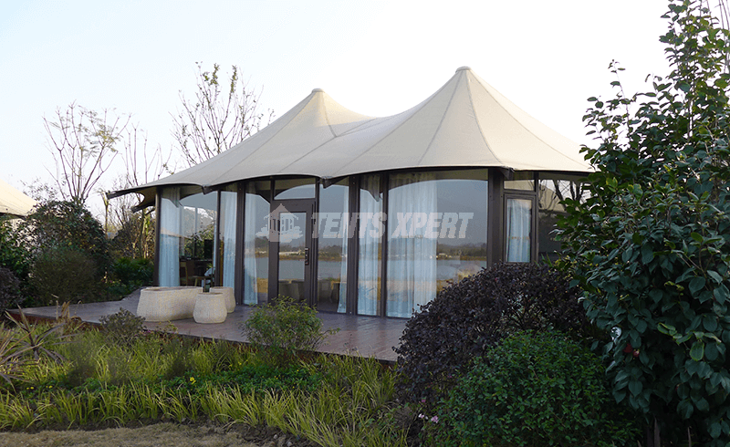 Glass Wall Tent - Family Lodge Tent