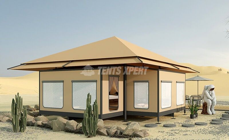 Tente Glamping en Toile - SANI