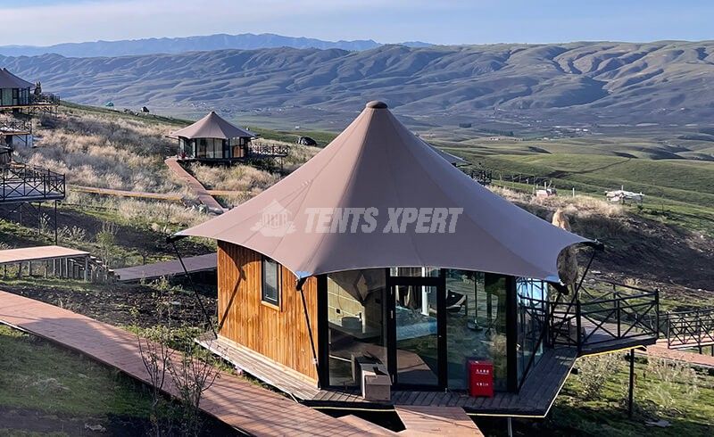 glamping livable tent