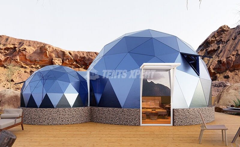 Connected Glass Igloo