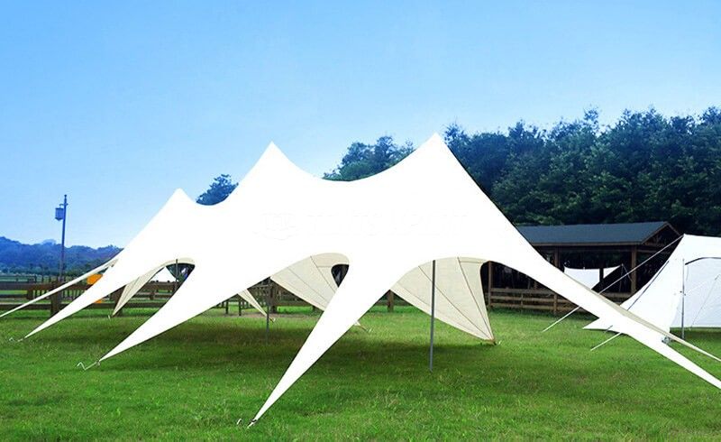 stretch tent wedding