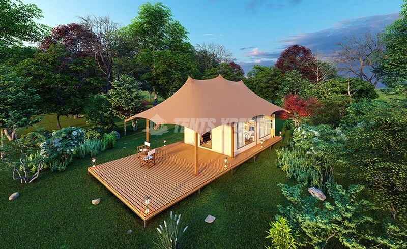 luxury safari wall tent