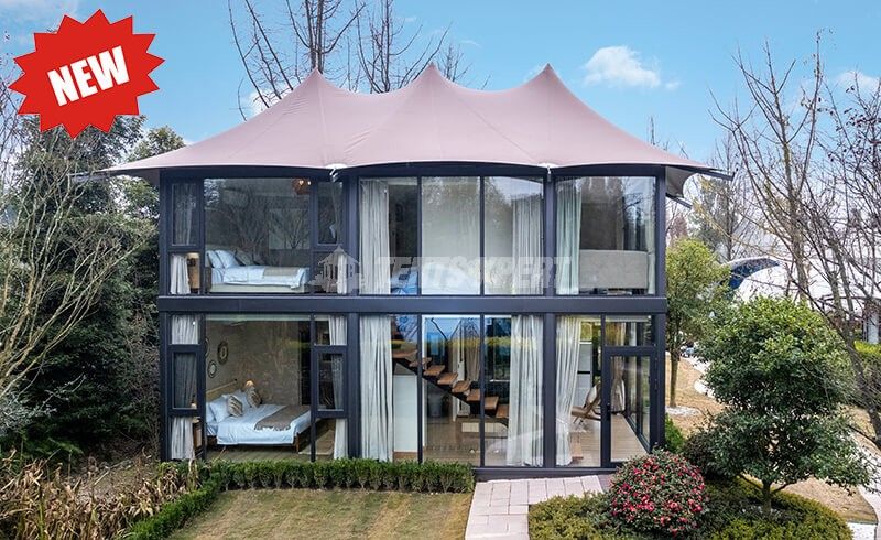 Double-deck Glamping Tent - SkyVista Lodge
