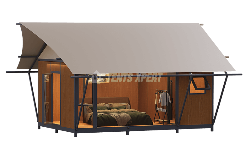 outdoor safari tent