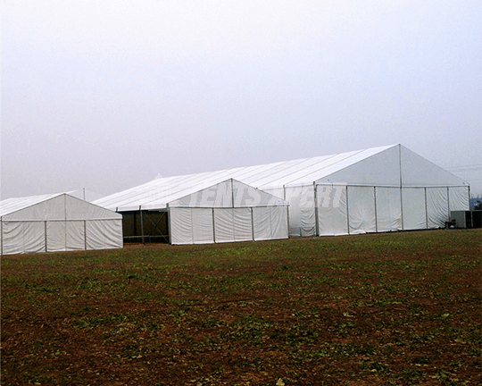 A-frame Tent for storage warehouse