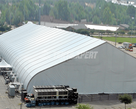 industrial tent building