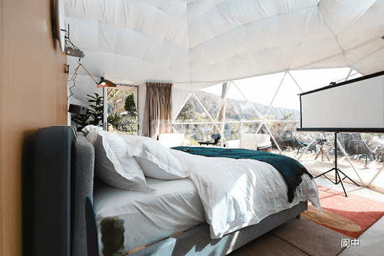 Glamping Dome Interior decoration - 02