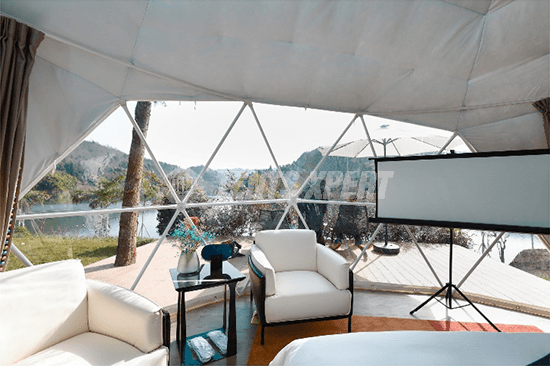 Dome Tent Interior decoration - 04