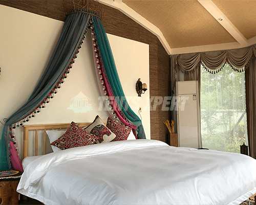 Luxury Tent - Hexagonal Glamping Lodge Tent