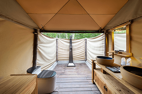 Inside Glamping Tent 04