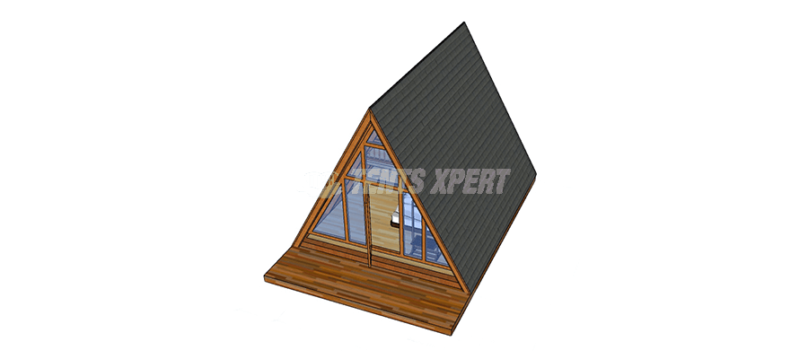 a frame cabin design