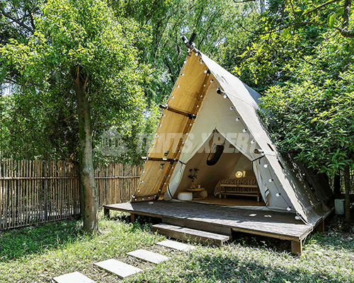 A Frame Canvas Cabin