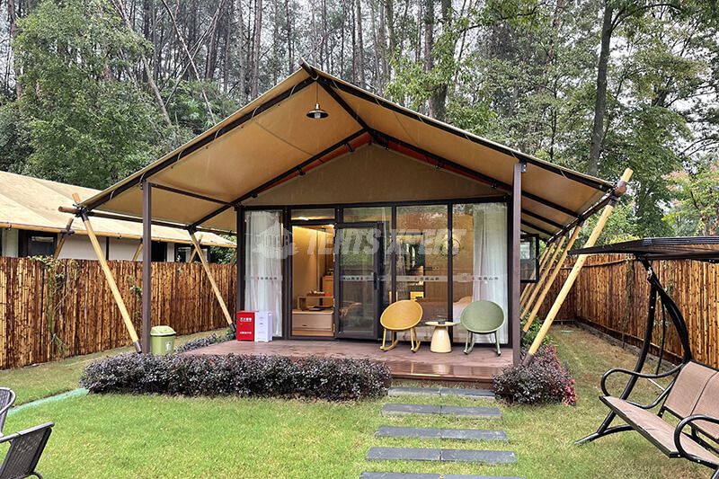 tente safari moderne