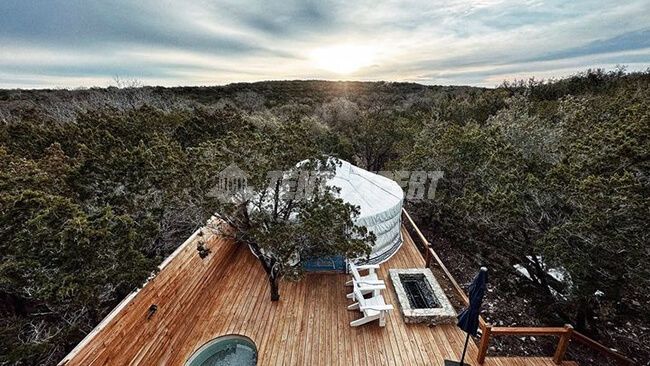 Yurtopian Hill Country Resort