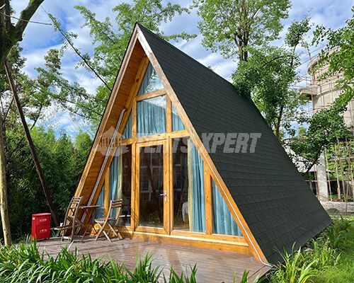 a frame cabin 01