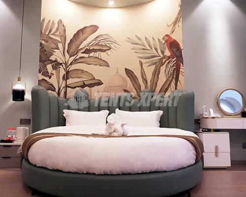 shell shaped tent interior 02