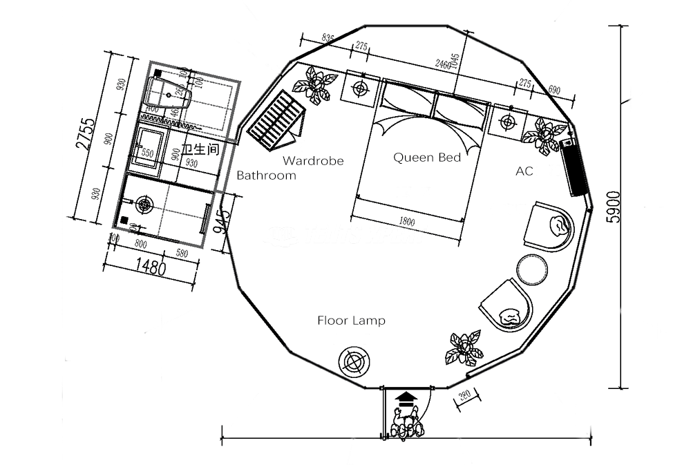 new bell tent interior design