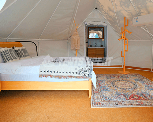 bell tent interior 01