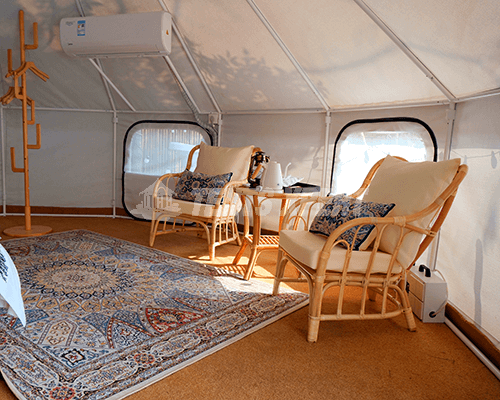 bell tent interior 02