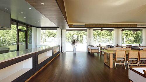Restaurant Tent interior 03