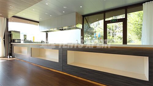 Restaurant Tent interior 04