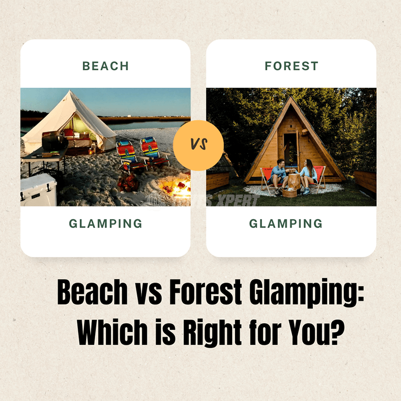 Beach vs Forest Glamping Which is Right for You Featured