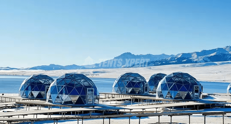 glass dome igloo