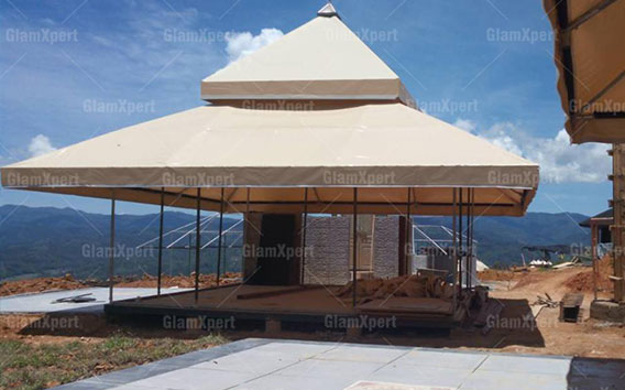 Aman Tents est en cours d'installation en Malaisie